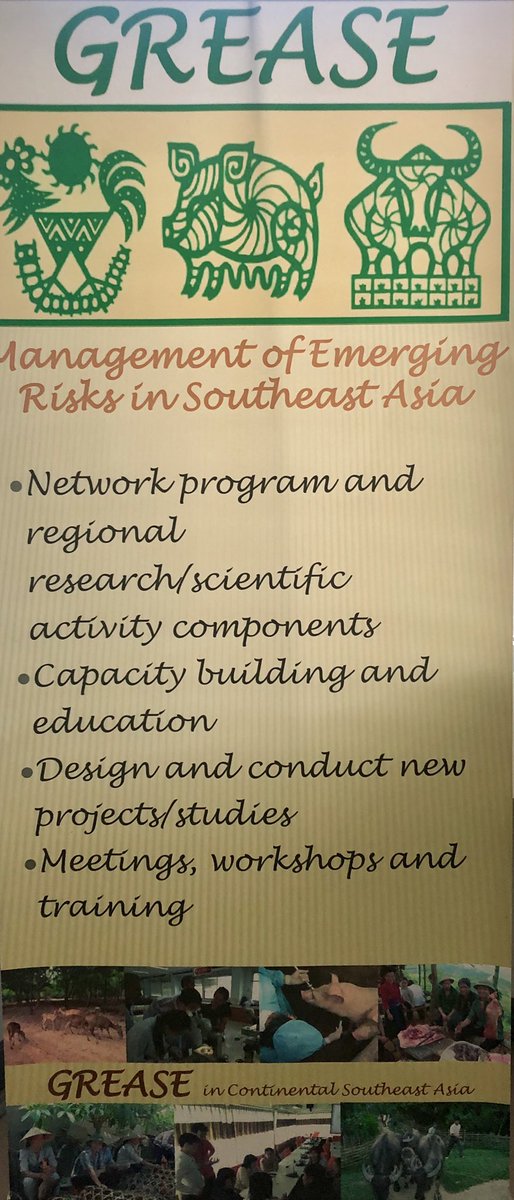 Francois_Roger's tweet photo. In Bangkok @ku_research: Report and prospects for @Grease_Network and #InterRisk Master course. @Cirad https://t.co/676SEfN29q https://t.co/4DHN3AzFVa