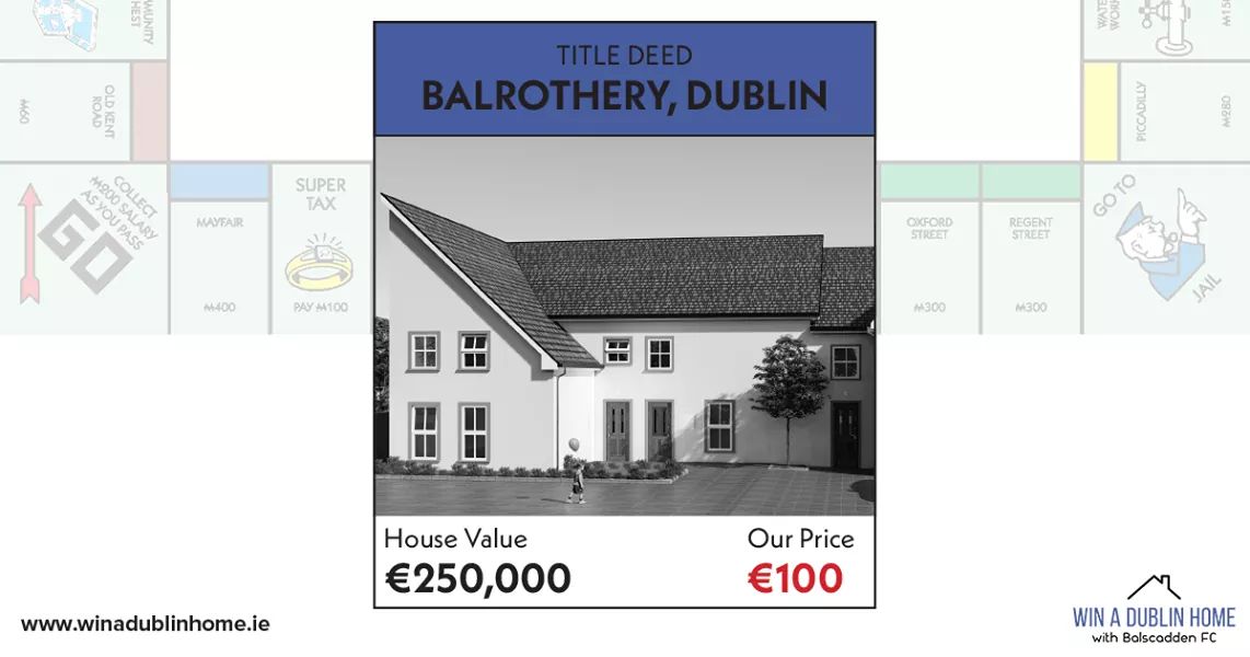 WinADublinHome's tweet image. Mortgage? What Mortgage?

Buy a ticket now for a chance to win yourself a brand new home.

winadublinhome.ie