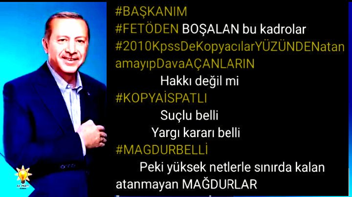Nergis93429229's tweet photo. @AACanli #2010KpssDeKopyacılarYÜZÜNDENatanamayıpDavaAÇANLAR https://t.co/wLmraXS4Tc