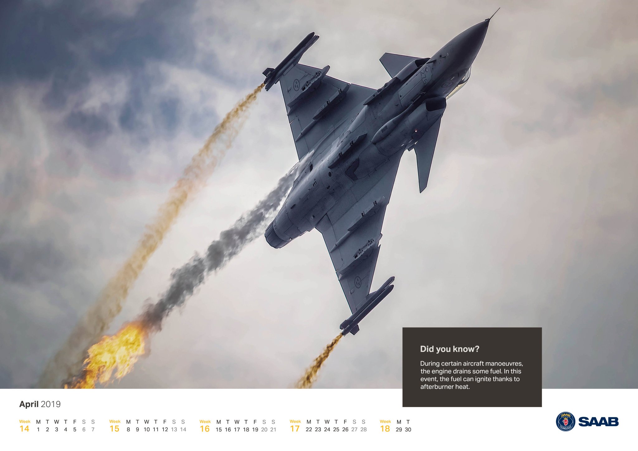 Saab AB on Twitter "We spring and April with this stunning