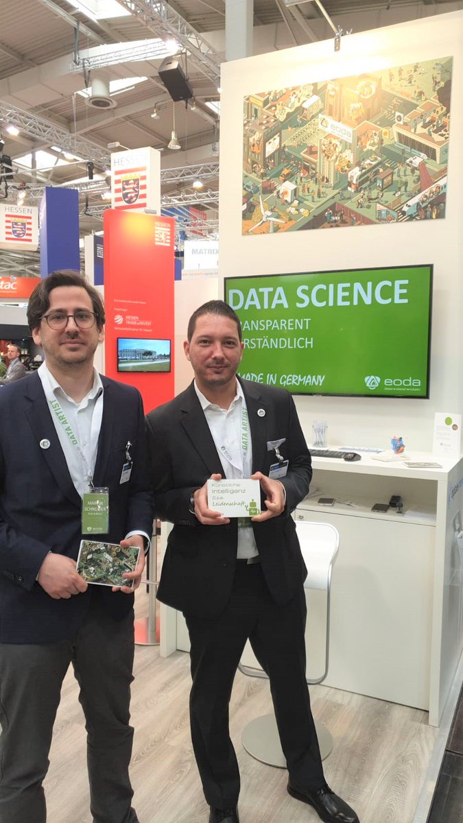 eodaGmbH's tweet photo. Wir freuen uns auf einen Besuch in Halle 6 an Stand A24 und wünschen allen einen guten Start und eine erfolgreiche Messewoche! #HM19 #DataScience #KI #Industrie40 #5G #IndustrialPioneers #LetsGo #eodaonTour #eodalife 🚀🚀🚀 https://t.co/qdTUYeoN8h