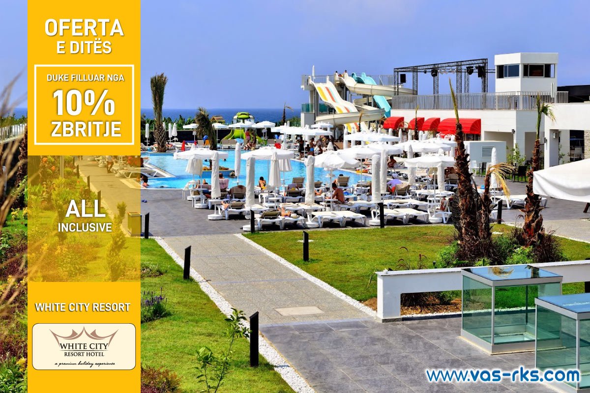 VASTOUR1's tweet photo. 👉Deri ne 10% Zbritje - OFERTA E DITES 
😎Rezervo White City Resort &amp; Spa 
☀️Antalya fillon me 27maj

REZERVONI ne https://t.co/LAeRYInOUl, VAS TOUR – member VAS GROUP ose ne agjencite anetare te VAS TOUR OPERATOR!
#JoinUsLoveVAS https://t.co/rjOe5zkFAi