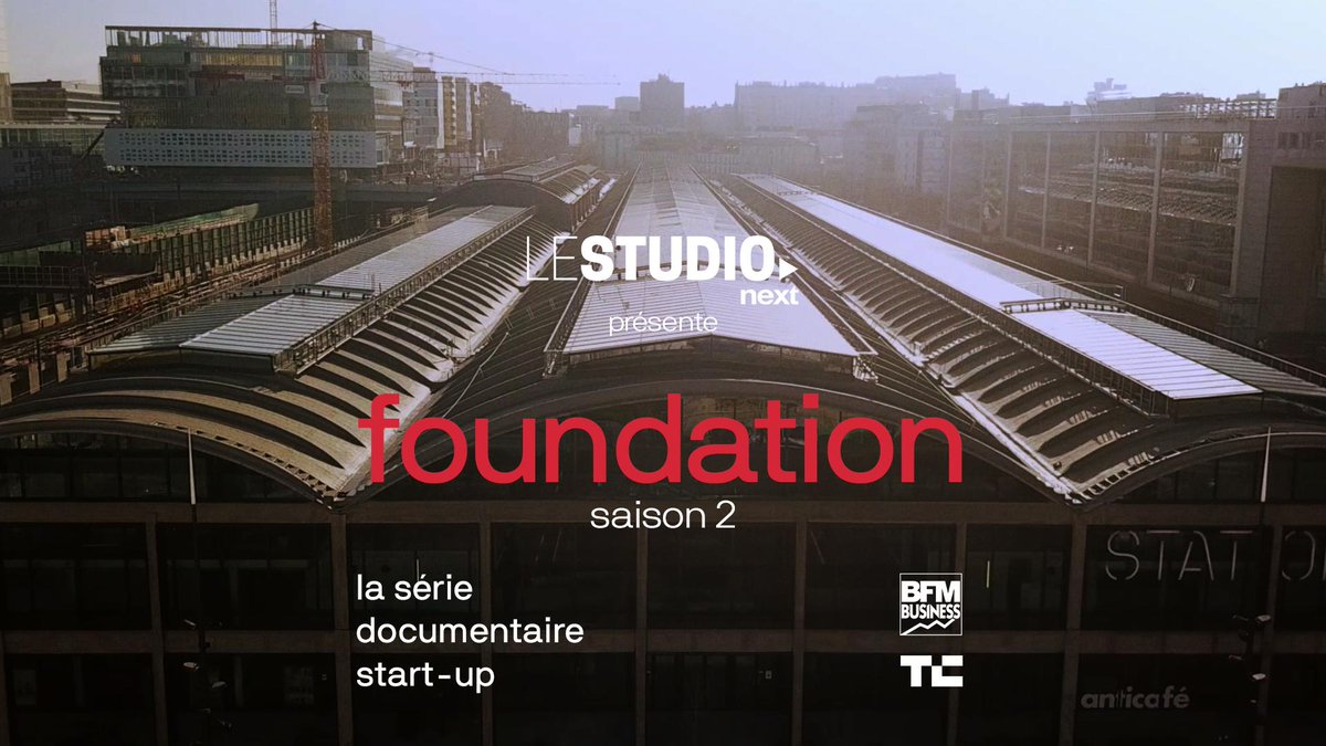 LeStudioNext's tweet photo. Le Studio Next vous fait gagner 3x2 places pour l'avant première de la saison 2 de Foundation ! Cela se passe le 3 avril à 18h30 à Station F en présence de Xavier Niel. Il suffit d'être parmi les plus rapides en commentaire et nous vous contacterons pour récupérer vos places ! https://t.co/KFT2DnMHwA