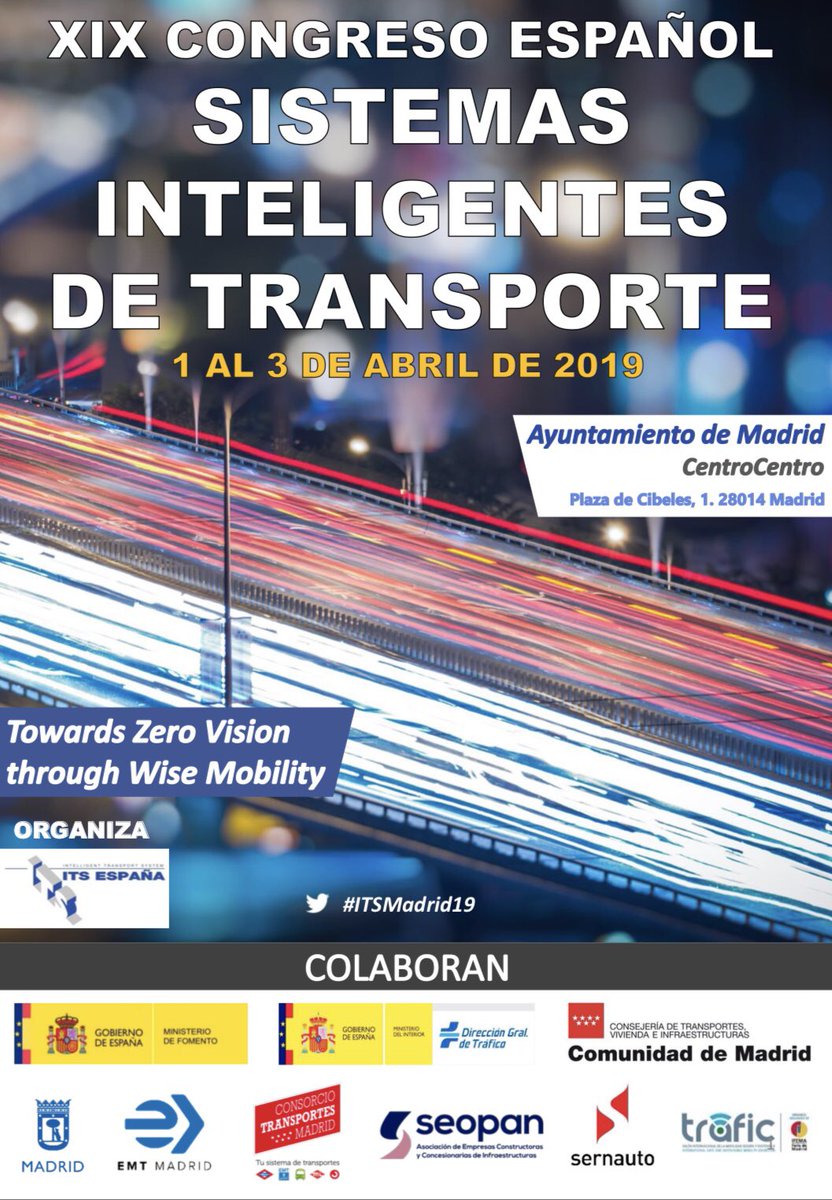 EnriqueDiegoB's tweet photo. Inauguración del XIX Congreso Español sobre Sistemas Inteligentes de Transportes #ITSMadrid19 con @Transxte. En esta edición presentaremos #MaaSMadrid App, #EMTPay y el Proyecto de conducción eficiente #Efibus de @EMTmadrid. #Ticketing #EMV #MaaS #ITS #Movilidad https://t.co/LTLffeoThQ