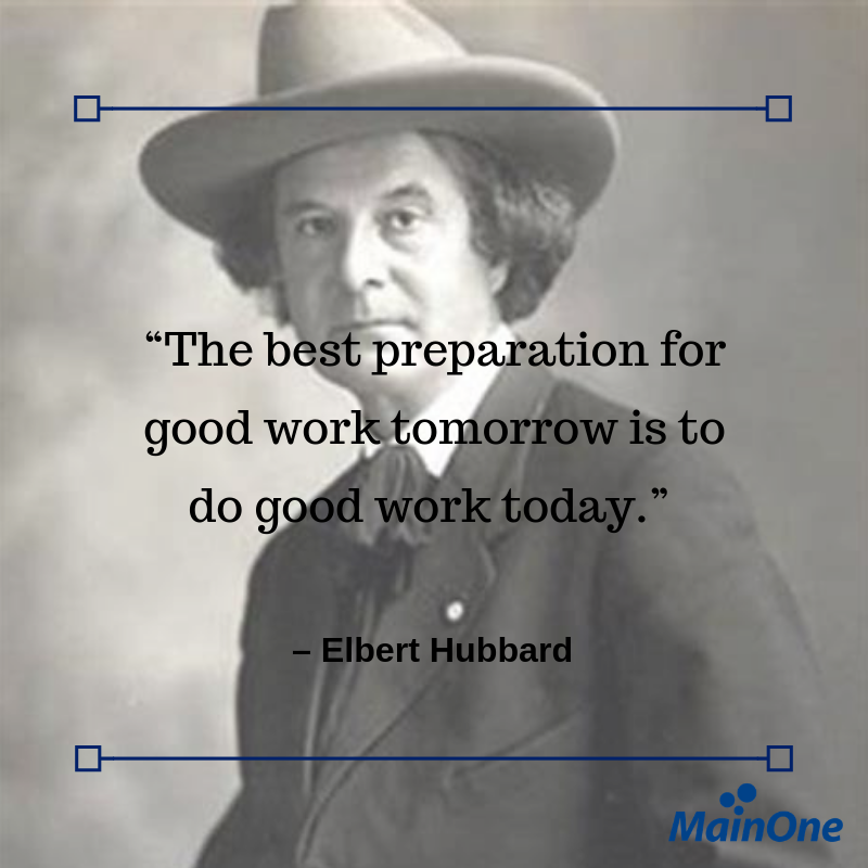 Mainoneservice's tweet photo. βThe best preparation for good work tomorrow is to do good work today.β β Elbert Hubbard
and a Happy New Month!
#MainQuotes
#MondayMotivation
#MondayMorning
#mondaythoughts
#HappyNewMonth https://t.co/2ILtNuNK98