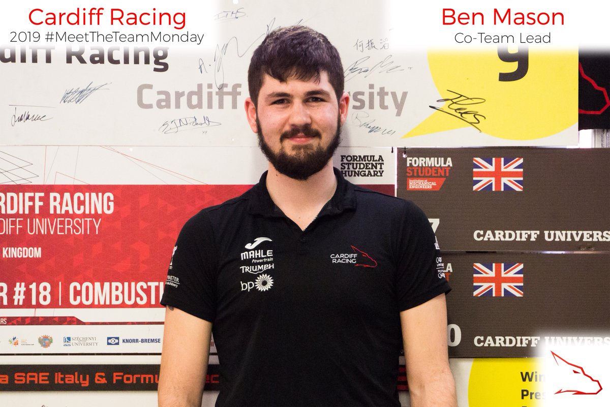 Cardiff_Racing's tweet photo. #MeetTheTeamMonday #CardiffRacing π
Name: Ben Mason
1. What is your Role/Title?
Captain (Overlord)
-
To find out more about Ben, visit our Facebook (https://t.co/FKB1JhoRxF) or Instagram (https://t.co/Lvc8qTwftT) page! https://t.co/tzjZWahpSh