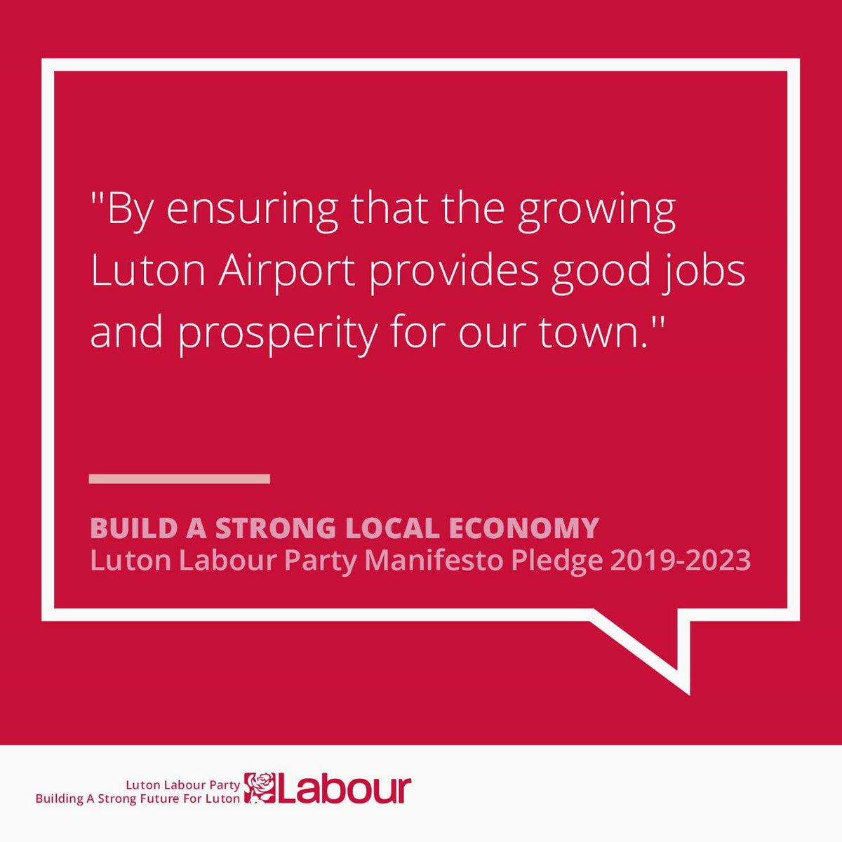 Markus_Leninist's tweet photo. Luton Labour Party Manifesto Pledge 2019-2023
Pledge 1
"We shall build a strong local economy - by growing Luton Airport and providing good jobs and prosperity for the town."
#BuildingAStrongFutureForLuton #LABOURLUTON https://t.co/nMQo3GuF6V