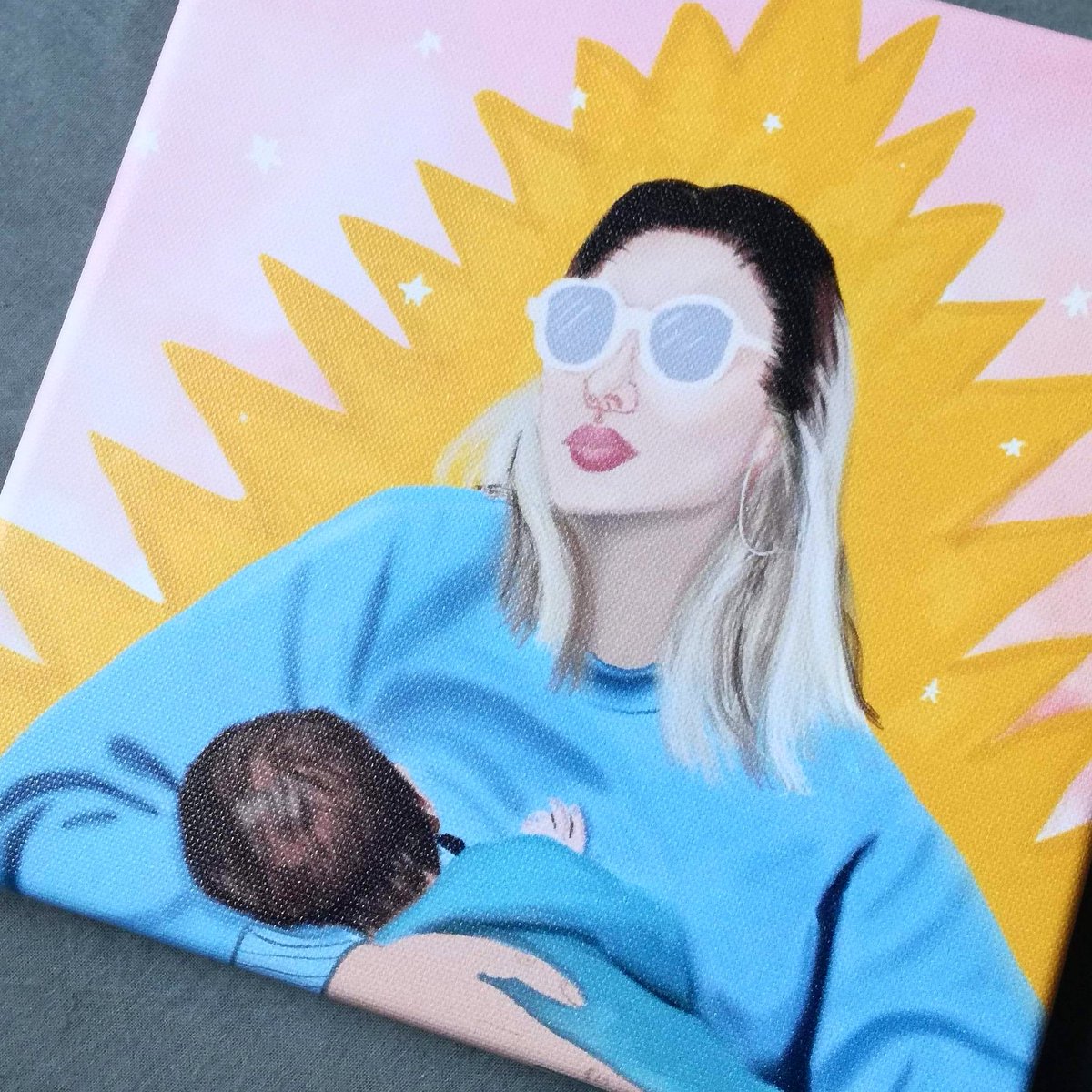 _theBFproject's tweet photo. Happy Monday everyone! Don't you just love this amazing piece by ohsilverspence. Want to see it in person? Come along to the Maternity and Midwifery Festival @midwiferyforum on the 9th April https://t.co/IDzt2tNNtb https://t.co/Pm6nqokev4