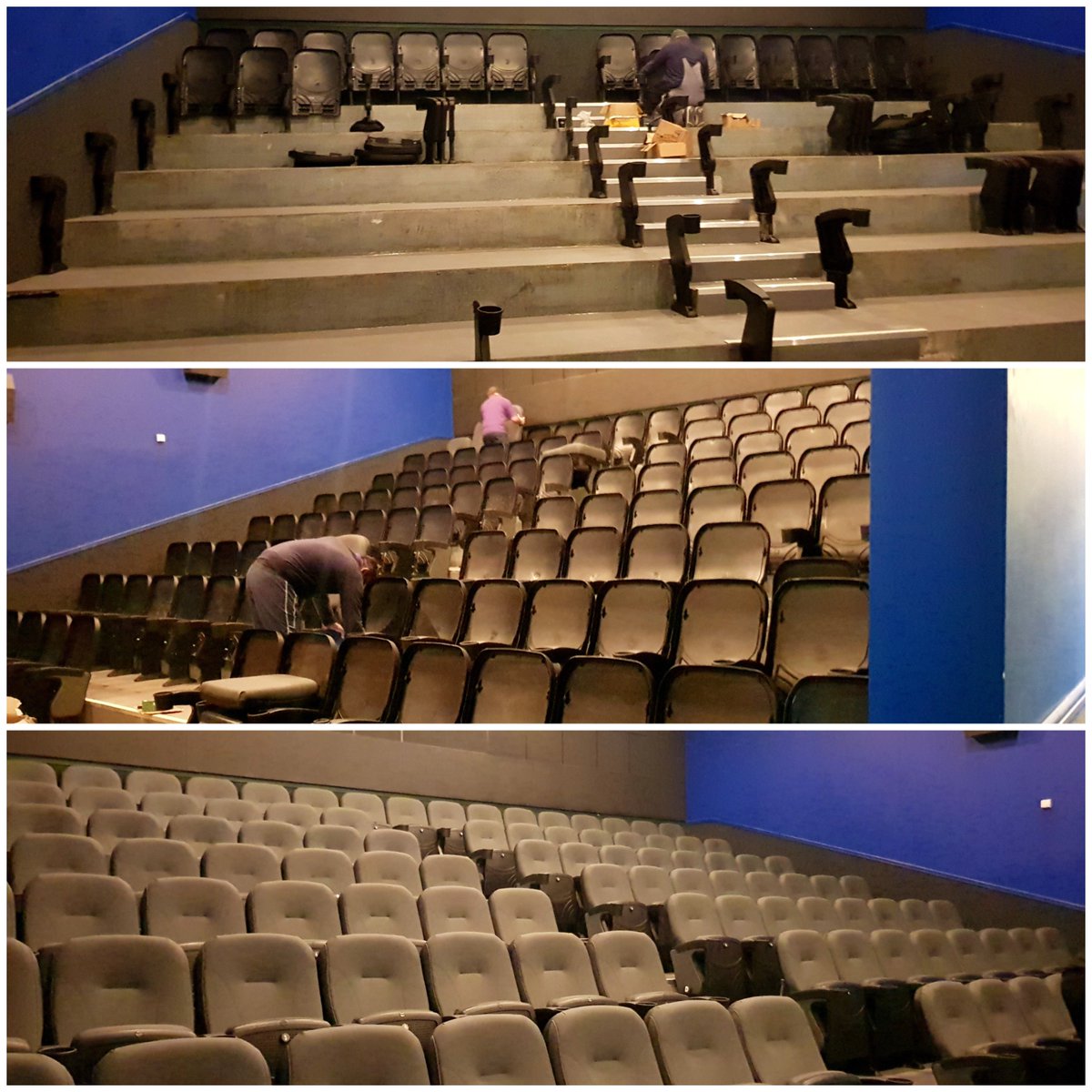 InfinitySeating's tweet image. We recently completed a new refurbishment at @Movie_Starr Canvey Island, Essex. Head over to our #ReUpholstery page and check out all of the projects.

🌟 @eurogroupuk 🌟

#CinemaSeaing #Cinema #CinemaSofas #Refurbishment #Revelopment #Seating
