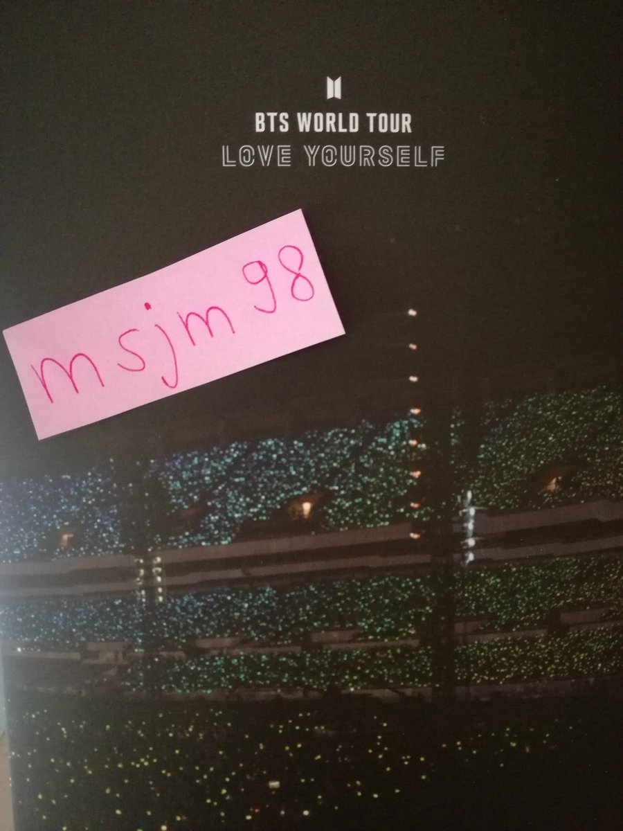 msjm98's tweet photo. Have: RM Love yourself DVD poster
Want: Jungkook LY DVD poster
Location: Italy
WWT: maybe, prefer within EU
#btsphotocardtrade #bts_trade @BTSTRADE_EU @BTSTradingPC @TradesKpop @tradkpop @BTS_trading @ARMY_tradeEU @kpoptradeEU @Kpop_TradePc @BTSTradingPC @BTStrading_USA https://t.co/MQXCI9XHoS