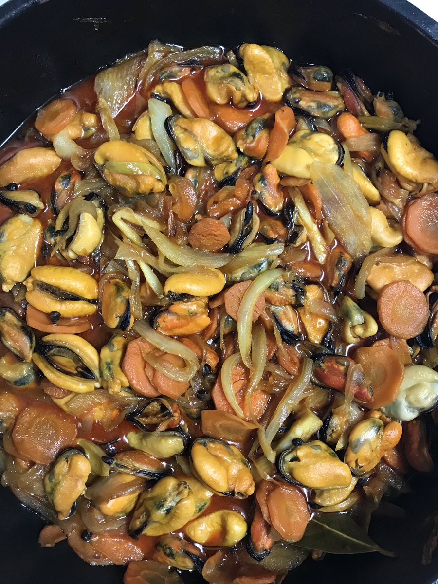 Mejillones en escabeche - aperitivo de hoy - #SaboryTradicion #CocinaMarinera #Peñíscola #MediterráneoEnVivo