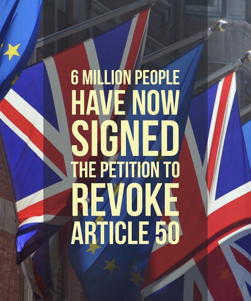 wordupdesigneu's tweet photo. This is no #aprilfools Have you signed the biggest petition ever to #revokearticle50 Please do today! Don’t be an #aprilfool
#backbritainnotbrexit #peoplesvote
Love #wordupdesign ❤️💙💛 x
Sign here 👉https://t.co/Yj7olmA0b0 https://t.co/2dnFIounqM