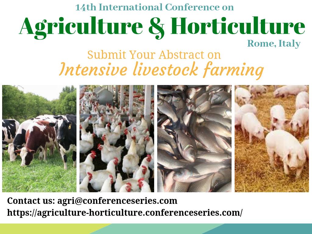 AgricultreConf's tweet image. 🐓🐐Intensive animal farming is a production approach towards farm animals in order to maximize production output, while minimizing production costs🐂🐟
Submit your abstract today:goo.gl/9FDjEh
#agriculture #animal #farming #chicken #goat #agronomy #fish #MILK #agritech