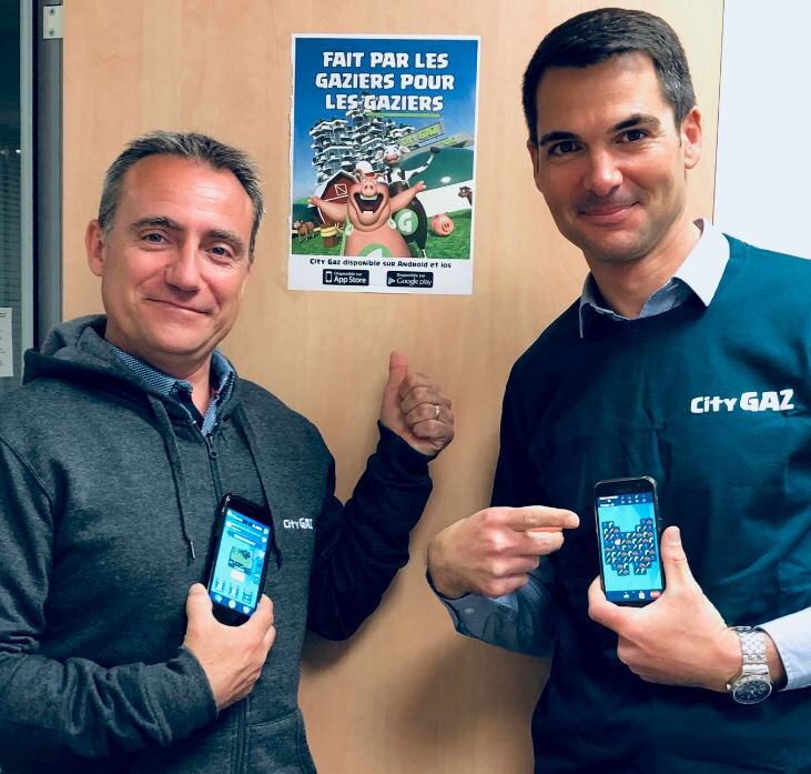 C’est le Jour J ! #Citygaz  est dispo sur AppleStore et Androïd ! Et toi, tu as téléchargé l’appli ? Si oui, dis le nous sur #CityGaz 😁🎮⁦@spiarulli13⁩ ⁦<a href="/ChauvetEva/">Eva Chauvet</a>⁩⁦