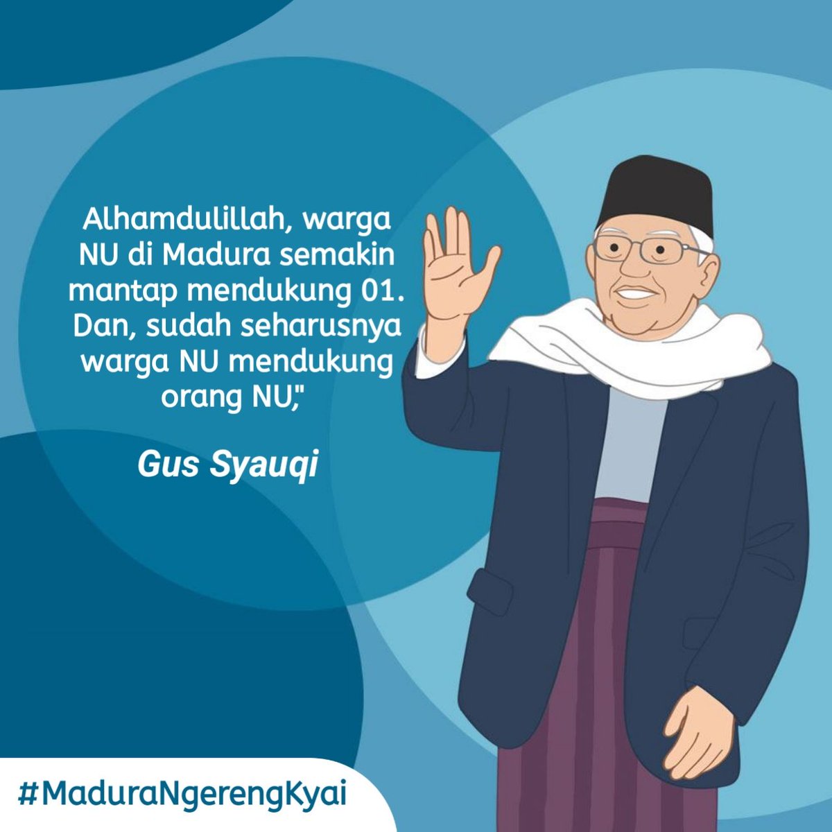 BagusMulyadi10's tweet photo. Org NU harus pilih NU, karena org baik pilih org baik..
#MaduraNgerengKyai https://t.co/M2I2Tdby5u
