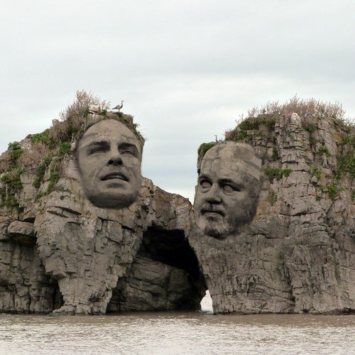 cardiffcouncil's tweet image. Wales’s 2019 Grand Slam winners are to be immortalised with a Mount Rushmore-style monument on Flatholm island.  Read more here: socsi.in/VzM23