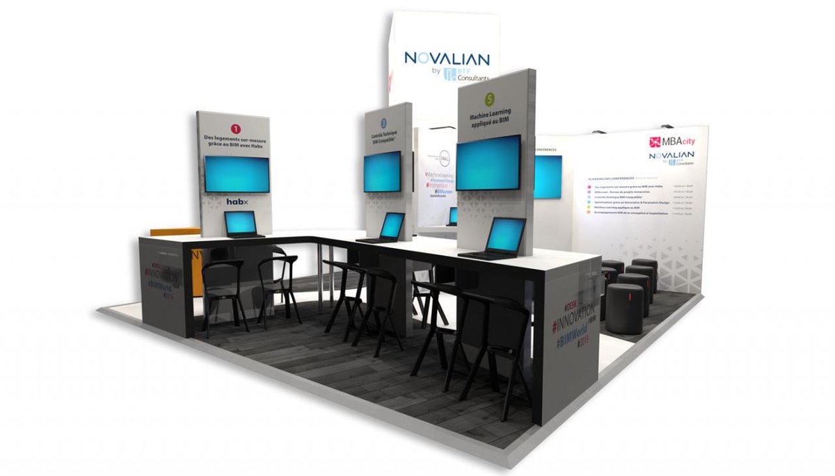 📌Intéressés par la #TransfoNum et les #Innovations BIM ? Venez au #BIMWORLD2019 les 2 &amp; 3 avril et retrouvez-nous au stand E43.

👉11h20 &amp; 15h20 : Pitchs-conférences #MachineLearning  appliqué au #BIM

<a href="/bim_world/">BIM WORLD</a> <a href="/BTPConsultants/">BTP Consultants</a> <a href="/MBAcity_fr/">MBAcity</a> <a href="/BIMscreen/">BIMscreen</a>