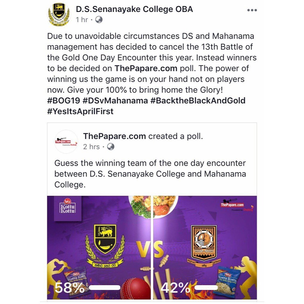 obadssc's tweet photo. Need you support guys! Follow the link to vote #BackTheBlackAndGold 

https://t.co/wlmJKJs66Q https://t.co/2Ilvd3duzW