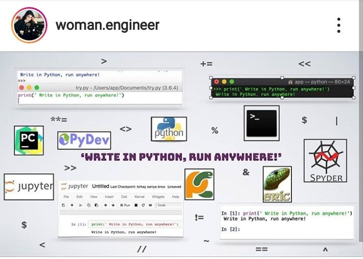 womaneng's tweet photo. What is your favorite IDE for Python programming and why? #python
.
.
.
#machinelearning #machinelearningalgorithms #ai #artificialintelligence #datascience #machinelearningtools #data #bigdata #technology #programming #codingo #programminglife #coder #coding #instagrammer #coder https://t.co/ZgZFbb74wL
