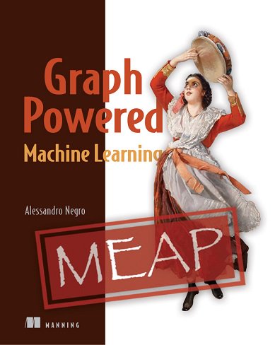 50% off @ManningBooks early access book (Apr. 01): 'Graph-Powered Machine Learning' by Dr. Alessandro Negro @AlessandroNegro #MachineLearning #neo4j #AmazonNeptune #DataScience manning.com/dotd