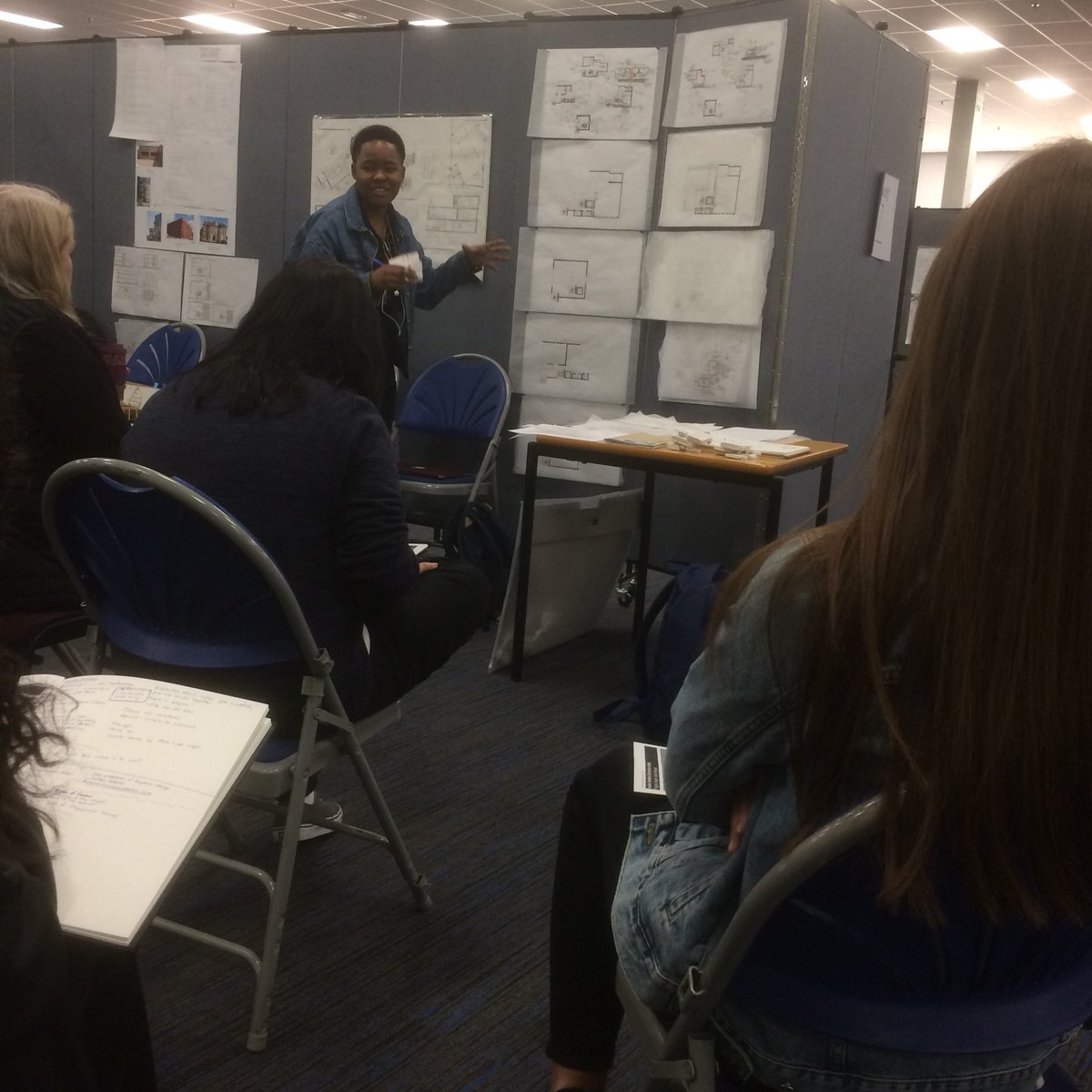 AllisonDutoit's tweet photo. Ana we’re off! #firstyearstudio interim reviews #teamone great to see loads of ideas. @uwearch @UWEArchBuiltEnv @multi_story https://t.co/iW1SxFeM0w