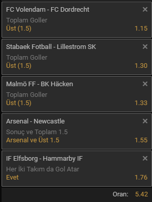 O zaman gelsin yine günün kombinesi 💸💰💵👌👍
Herkese bol şans 👌👑
Hiltonbet özel üyelik : bit.ly/2HBBLWy