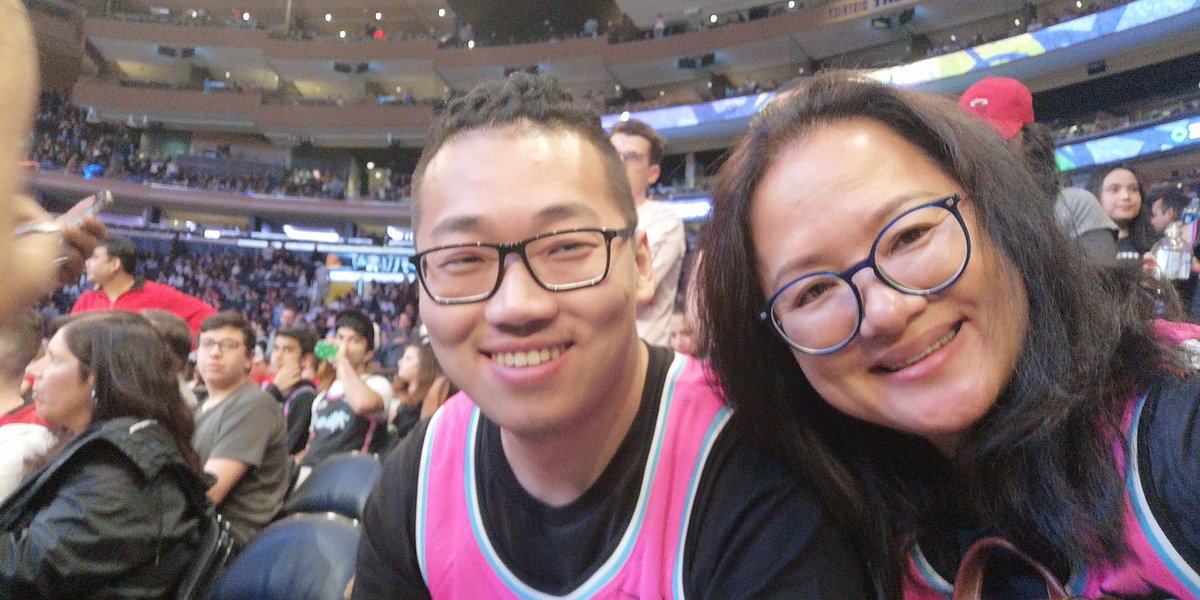 tellbarbie's tweet photo. Super excited to see Dwade in MSG. My nephew could not sleep even last night. All the way from China. We will see you again on April 09, Zone 107.@DwyaneWade https://t.co/ghuuXaKbJL