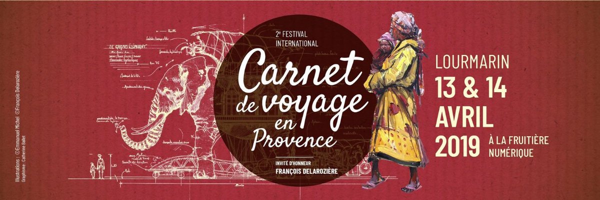 #STD Retrouvez les livres et carnets de voyage Hahnemühle chez DALBE Artistica à l'occasion du Festival International du Carnet de Voyage à Lourmarin les 13 et 14 avril prochains !
carnetdevoyage-provence.fr
#carnetdevoyage #lourmarin