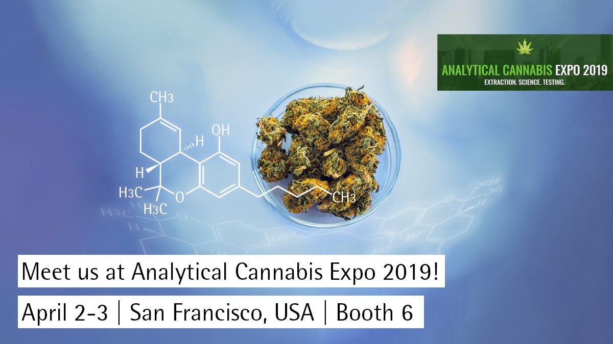 We are at #AnalyticalCannabisExpo in San Francisco, USA this week. Get in contact with our specialists for expert advice or discover our solutions for #cannabistesting.