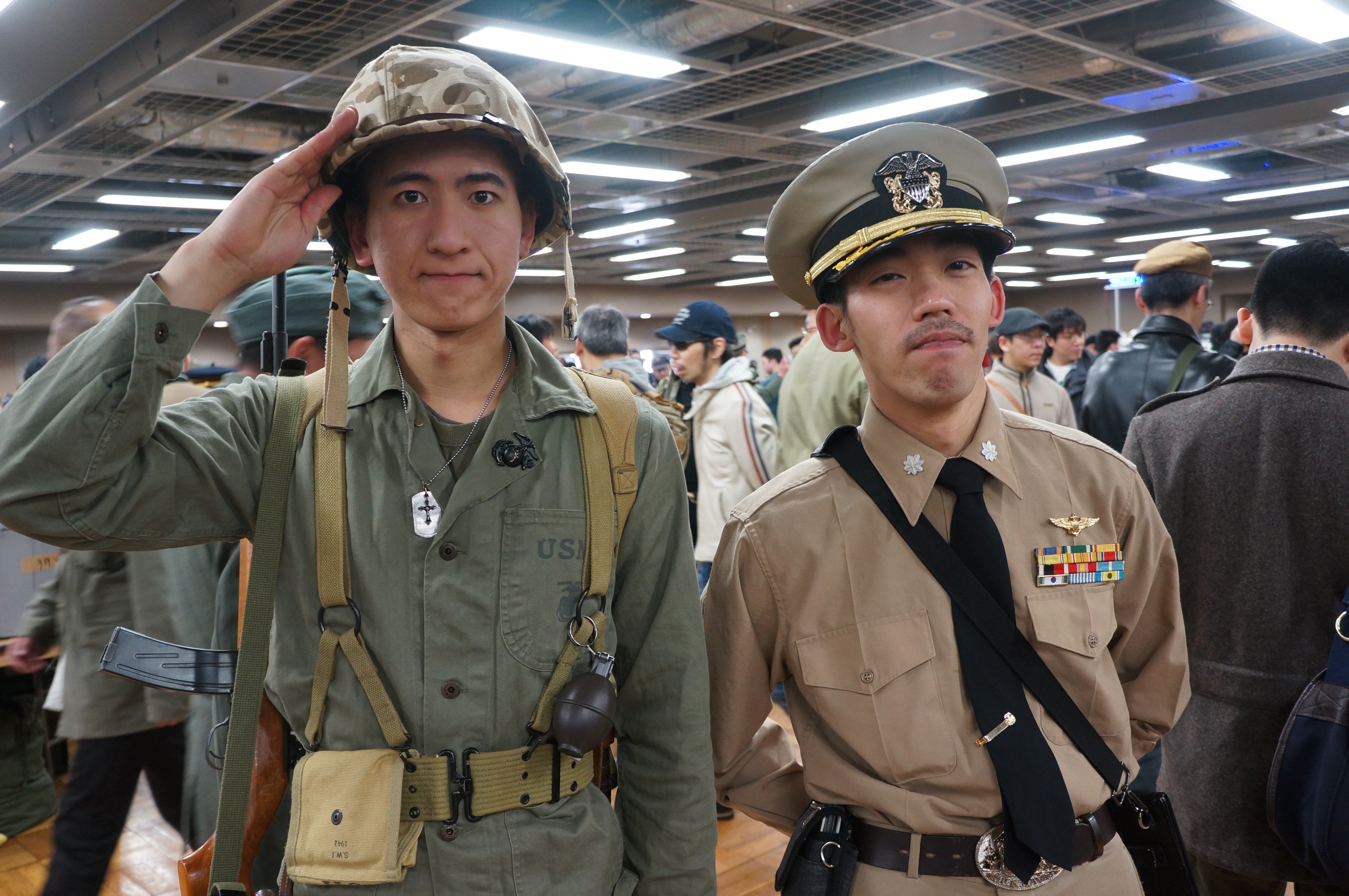 スレッジhara 昨日は台東館で開催されたビクトリーショーへ行ってまいりました 初の参加でしたが 放出品や野戦砲 実銃など数多くの軍用品が展示されて見所がありました 知り合いやドイツ兵にも会えて充実したひと時を過ごせました W ゞ