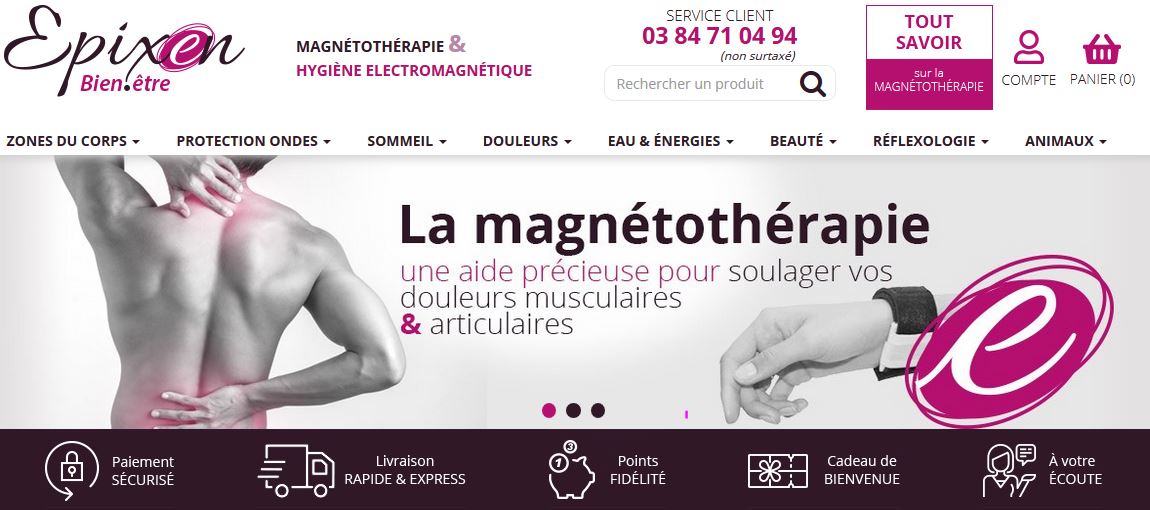 Torop_Net's tweet photo. Une nouvelle boutique en ligne ToropShop !
Epixen bien-être, spécialisé dans la magnétothérapie et l'hygiène électromagnétique.
A découvrir sur https://t.co/hkZAbEQM4Y
#torop #bienêtre #magnétotherapie https://t.co/ud09JmE9RD