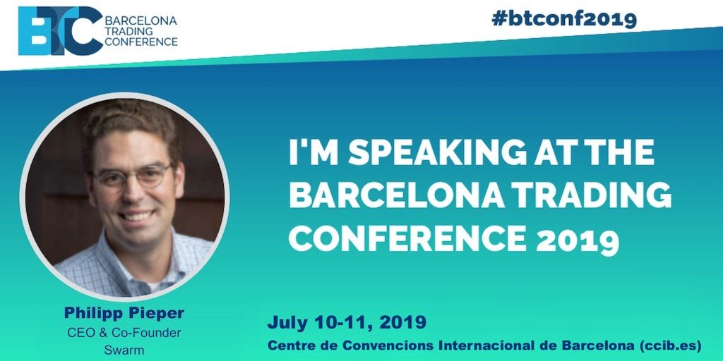 Talking #STOs and the future of #regulation - Join Philipp Pieper at the Barcelona Trading Conference 2019 this July! buff.ly/2YvMjwq #btconf19 <a href="/Swarm/">Swarm Network</a>