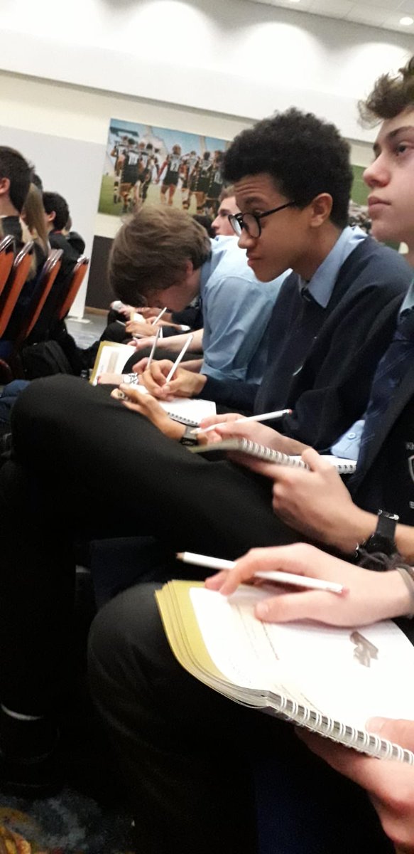 KNBS_Maths's tweet photo. A selection of @knbs_school Year 11 pupils enjoying the @pixlclub @pixlmaths Strive for 5 Maths Conference at the @RicohArena today! https://t.co/SPs594eZ9B