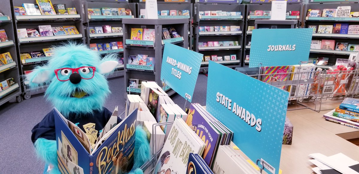 LawtonPS's tweet photo. Have you been to your school or local #library lately? Each one is different, and you never know when I will be checking out all the awesome libraries around town! #BobTweets #LPS #Reading https://t.co/OVDK4Ug1YC