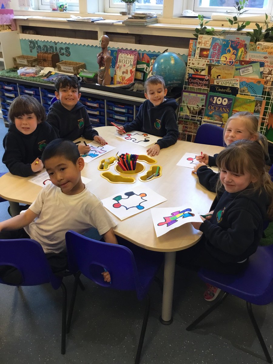 Waterprimary's tweet photo. As part of Autism Awareness Week, Class 1 have had a very exciting afternoon 🧩 #theworldneedsallkindsofminds https://t.co/tCYoihvzIx