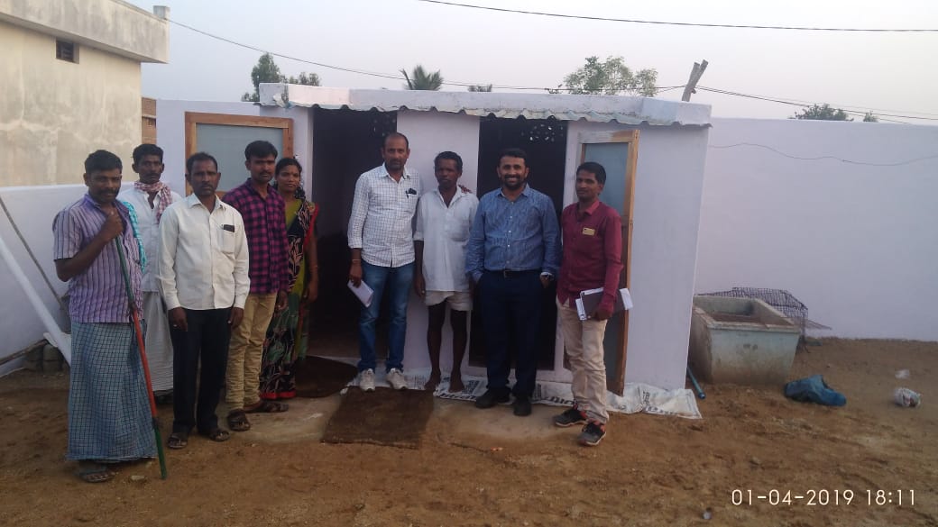 Engaging #NSS Camps for Sanitation.. Made the Contigent to focus on only ODF Related Activities like IEC and IPC activities 
<a href="/paramiyer_/">Param Iyer</a>  <a href="/swachhbharat/">Swachh Bharat Mission - Grameen</a> 
<a href="/TSSBMG/">Swachh Telangana Gramin</a>