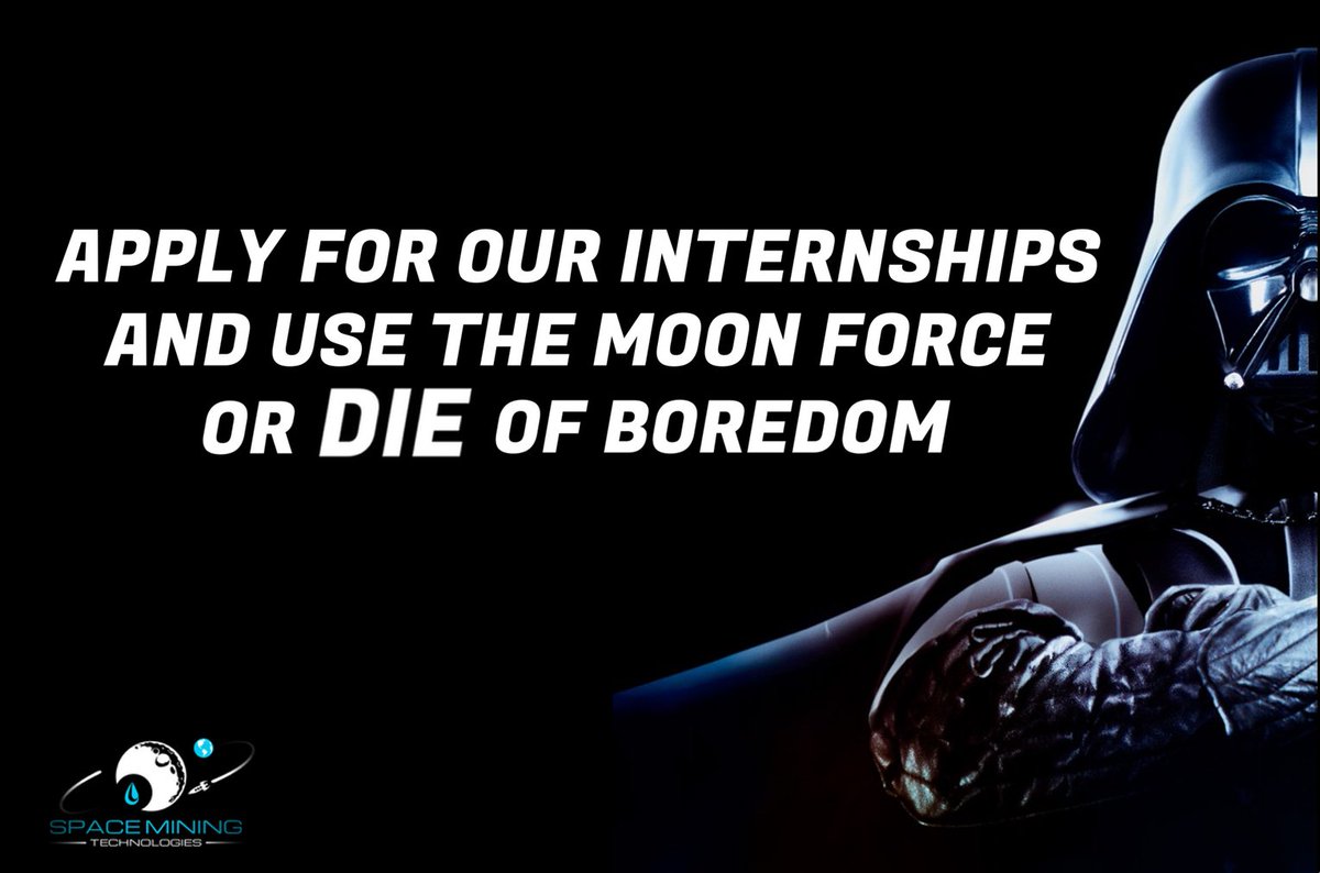 Looking for a cool, flexible, and challenging internship in the New Space Industry? What a coincidence - We are expanding!

angel.co/space-mining-t…

#space #newspace #internships #internship #startup #moon #lunar #Science