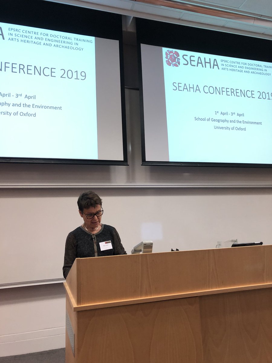 seahaCDT's tweet photo. Keynote speech from @MayCassar at #SEAHA19 to conclude a fantastic first day at this year’s conference.
#heritagescience #conservation #heritagevalues https://t.co/bLOV4FnaeP
