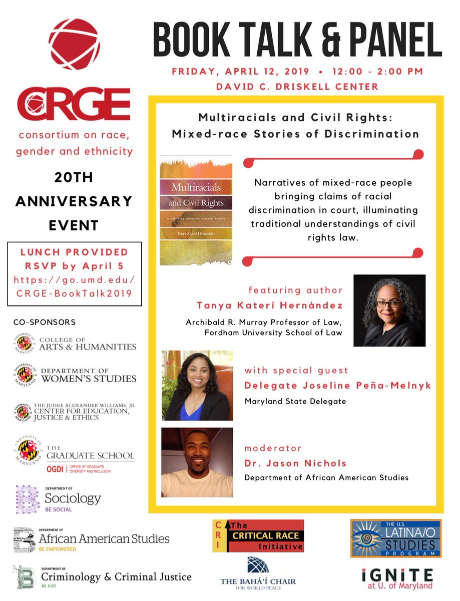 CRGE at UMD tweet media
