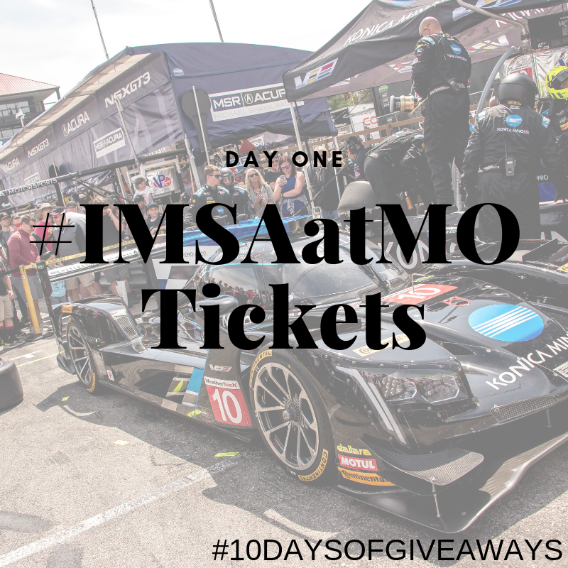 Mid_Ohio's tweet photo. #10DAYSOFGIVEWAYS DAY ONE: 2 winners will receive a PAIR of #IMSAatMO Weekend Grandstand tickets PLUS #IMSA50 posters!
Enter to win at https://t.co/DXSyVoO74K
Need an extra entry? Tell us who'd be your plus one! https://t.co/hMvv3MMm2x