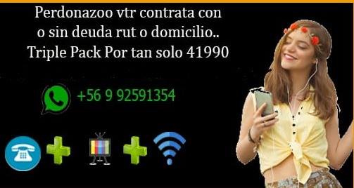 PlanesVTR's tweet photo. NECESITAS INTERNET ILIMITADO ➕WIFI ➕TV HD➕TELEFONIA VTR 😉+56992591354
✔✅Sin costó de instalación 😱
✔✅No vemos Dicom 
✔✅Con o Sin deuda en el Domicilio 
Escríbeme por inbox o Whatsapp
➡ 🌐 ☎ + 56 9 92591354📞 ☏ 🌐 ↗ https://t.co/B0PKzkYioI