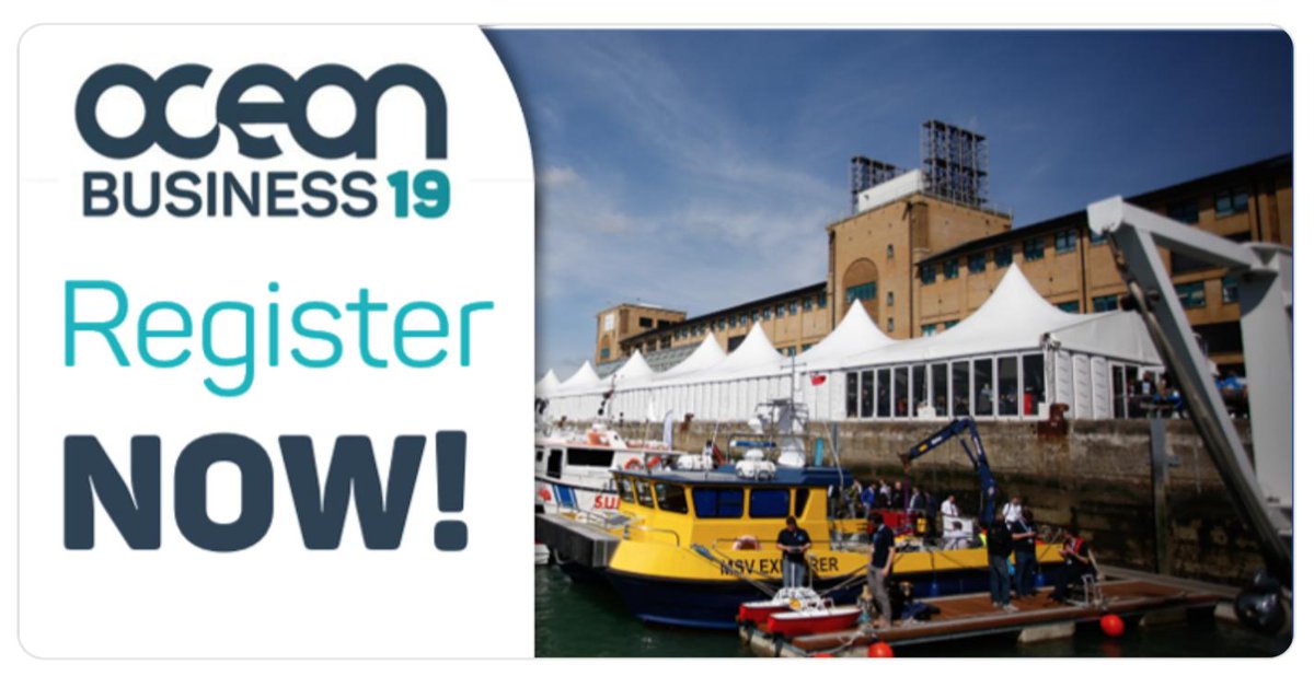 Vocean ROV will be visiting Ocean Business on Tuesday next week (9th April). If you would like to catch up with us at the event email info@vocean.co.uk. If you need to register #Oceanbiz 2019 do so here bit.ly/2PLfiq9