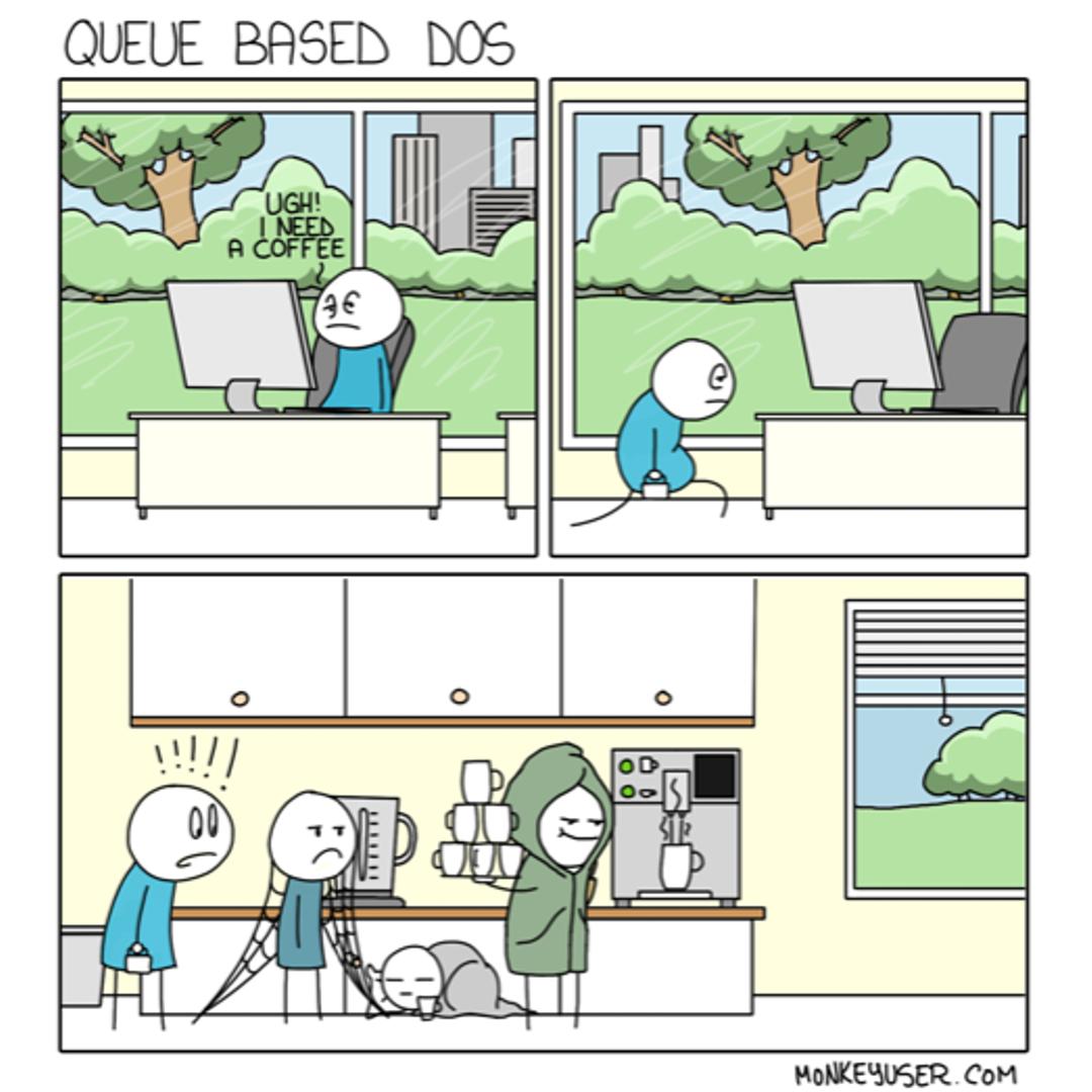 SumanS0urav's tweet image. RT @SecuRingPL: Stuck in a queue craving for coffee? bit.ly/ddos-appsec 🙈🙉🙊 SecuRing x @ismonkeyuser #AprilFoolsDay #FoolsDay

#monkeyuser #devhumor #comics #programmerhumor #devlife #programmer #security #applicationsecurity #appsec #cybersec …