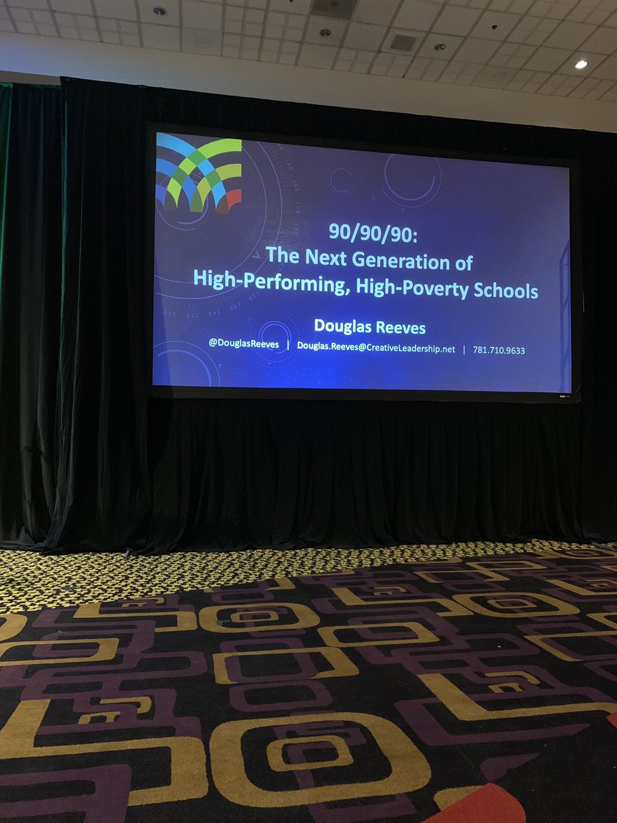 COSDeKalbCounty's tweet photo. Excited to be listening to @DouglasReeves @SolutionTree leadership now conference. 90/90/90 The Next Generation of High-Performing High Povery Schools #leadernow I love learning more as a professional. https://t.co/aBbLmIU5Fg