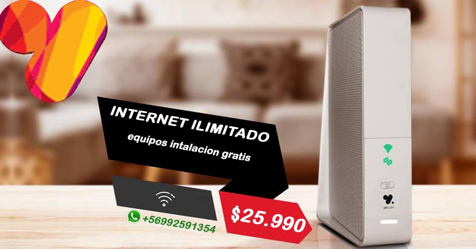PlanesVTR's tweet photo. NECESITAS INTERNET ILIMITADO ➕WIFI ➕TV HD➕TELEFONIA VTR 😉+56992591354
✔✅Sin costó de instalación 😱
✔✅No vemos Dicom 
✔✅Con o Sin deuda en el Domicilio 
Escríbeme por inbox o Whatsapp
➡ 🌐 ☎ + 56 9 92591354📞 ☏ 🌐 ↗ https://t.co/8CT7cuKBtv