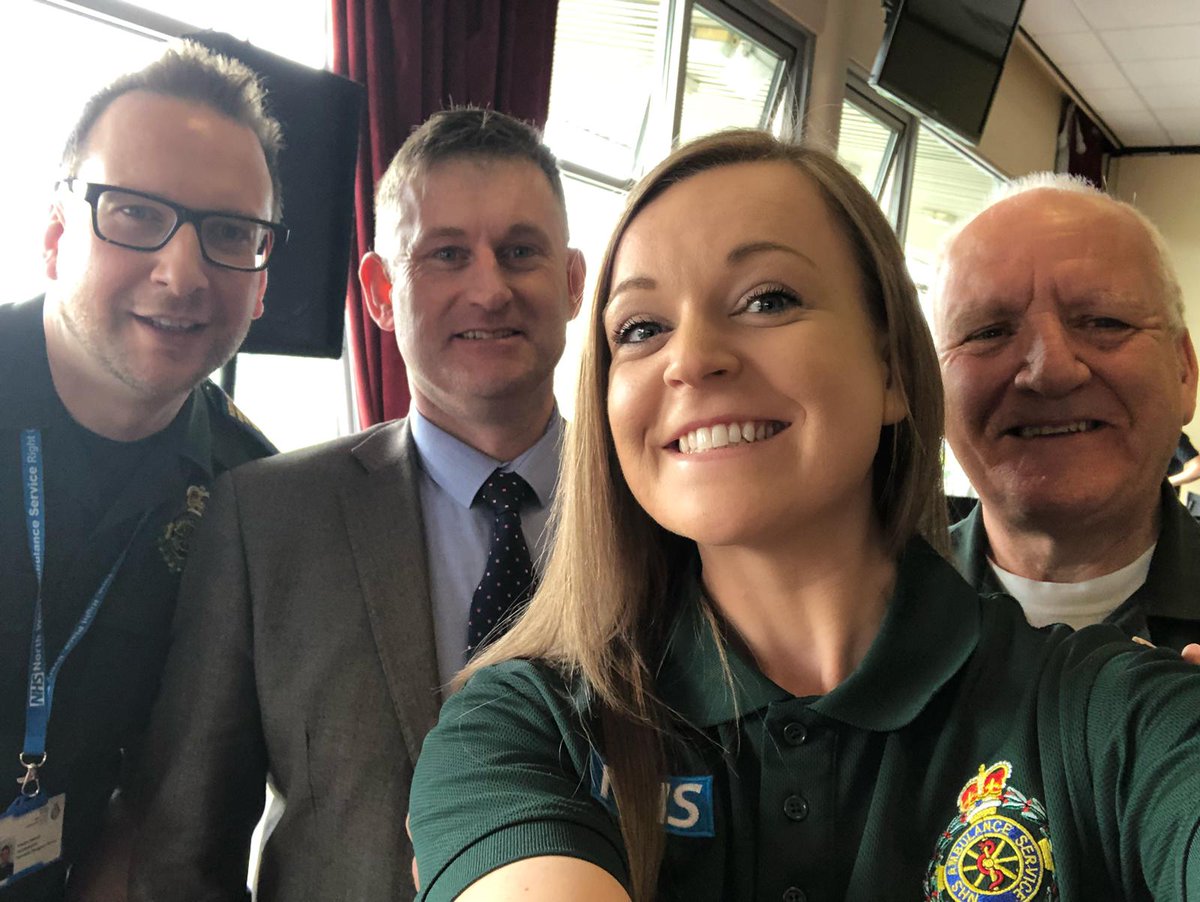 Great day at the final summit for the 90 day improvement - fantastic  work by the super 6 to improve ambulance handover with the emphasis on improving patient care. #EveryMinuteMatters #NWAS @NWAmb_Sarah @NWAmb_Brandon @karen_stephens5 
The partnership will continue.