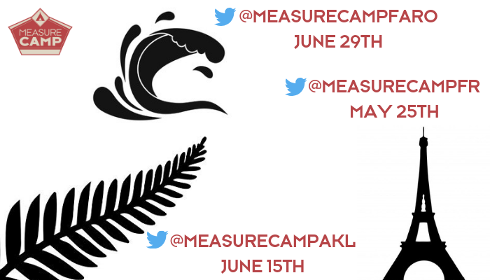 NEXT #MEASURECAMP TICKET RELEASES ARE OUT
<a href="/MeasureCampAKL/">MeasureCamp Auckland</a> Auckland was Monday
<a href="/measurecampfaro/">MeasureCamp Faro</a> is 10:00 WEST tomorrow Tues
<a href="/MeasureCampFR/">MeasureCamp Paris</a> Paris is on Wed 14:00 CEST

Get a last minute ticket Thurs to Moscow <a href="/MeasureCampRUS/">MeasureCamp RUS</a> with theirs&amp; Bratislava <a href="/measurecampSK/">Measure Camp SK</a> events on Saturday