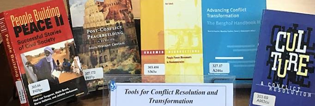 UPEACELibrary's tweet photo. A comprehensive overview of Tools for Conflict Resolution.  Books to enhance key concepts and boost critical analysis. Our library bursting with books and knowledge!  .@UPEACE https://t.co/LNuQXhZ7aE