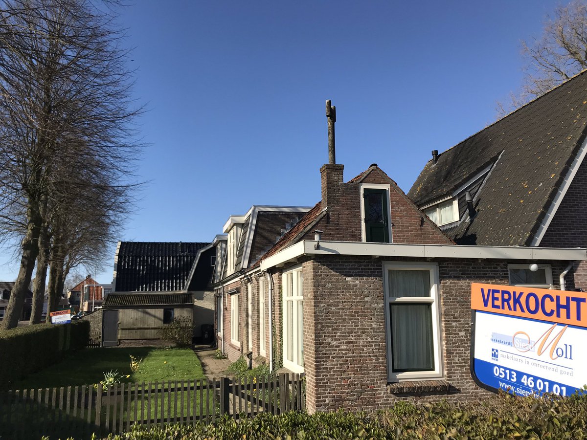 Gelukkig geen 1 april grap ✅. Code oranje in Aldeboarn. Koper en verkoper gefeliciteerd 🎉