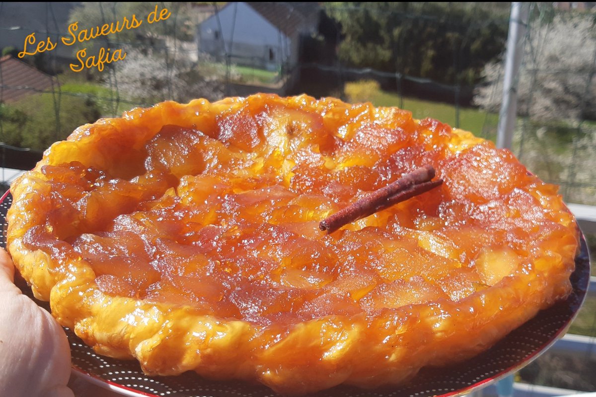 Les Saveurs De Safia On Twitter Tarte Tatin Pomme Canelle Une